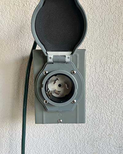Generator Power Inlet Installation Generator Power Inlet Installation