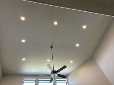 Ceiling Lights Installation Project